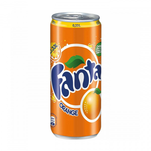 Напиток Fanta 330мл Ж/Б (Китай Orange (Апельсин)) Напиток Fanta 330мл Ж/Б (Китай Orange (Апельсин))