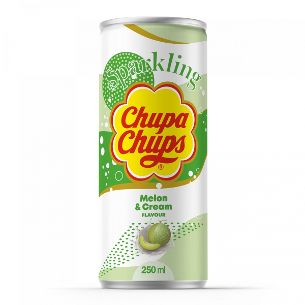 Напиток Chupa Chups 0.250мл (Сливочная Дыня(Melon&Cream))