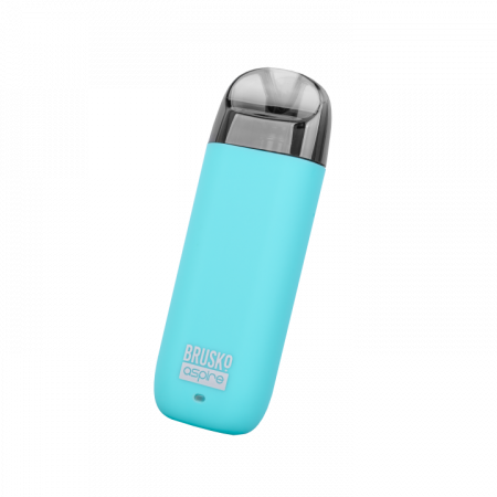 POD-система Brusko Minican 2 (Бирюзовый (Turquoise), 400 mAh, 11 W, 3 мл, Датчик затяжки)