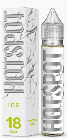 Жидкость HOTSPOT Ice 30ml 18mg S (Энергетик лайм, Light)