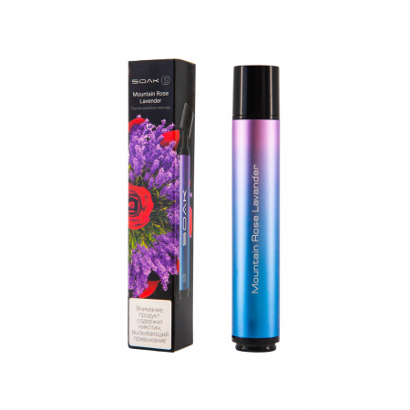 SOAK S 2500тяг (Mountain Rose Lavander (Горная розовая лаванда), 2500 тяг)