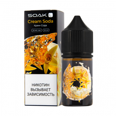 Жидкость SOAK L 30ml 20mg (Крем сода, Light)