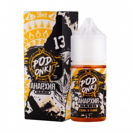 Жидкость Podonki Анархия 30ml 20mg Ultra (Ёжик я Гений (Груша с кокосом))