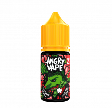 Жидкость Angry Vape salt 30ml 50mg (2 Ultra) (Опоссум Хвастун (Арбузная жвачка), Hard)