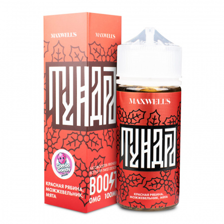 Жидкость Maxwells 100ml 0mg (Tundra (Мята хвоя можжевельник и рябина))