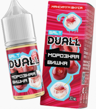 Жидкость Duall Extra salt 30ml HARD 50mg (Морозная вишня, Hard)