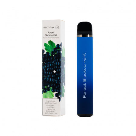SOAK X 1500тяг (Forest Blackcurrant (Лесная Черная Смородина), 1500 тяг)