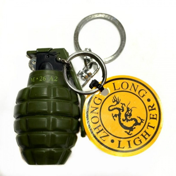 Зажигалка Zhong Long Grenade (Большая) Зажигалка Zhong Long Grenade (Большая)