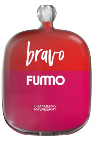 Fummo Bravo (4000тяг) (Клюква Малина, 4000 тяг)