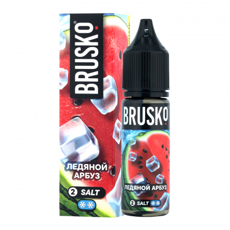 Жидкость Brusko Chubby salt 35ml 20mg (№5) 2ultra (Ледяной арбуз, Hard)