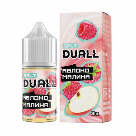 Жидкость Duall salt 30ml HARD 50mg (Яблоко Малина, Hard)