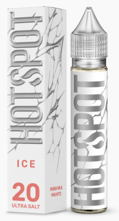 Жидкость HOTSPOT Ice 30ml 20mg Ultra S (Жвачка ледяное манго, Hard)