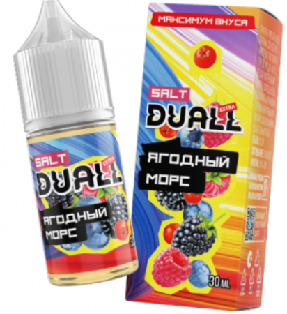 Жидкость Duall Extra salt 30ml HARD 50mg (Ягодный морс, Hard)