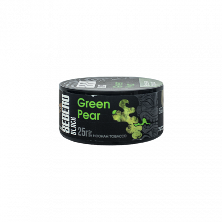 Sebero Black 25г (Green Pear (Зеленая груша), Крепкий)
