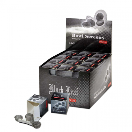 Сетки ПОЛУСФЕРА БЕЗ ОКАНТОВКИ Black Leaf Stainless Steel Bowl 12.7mm (1уп.)