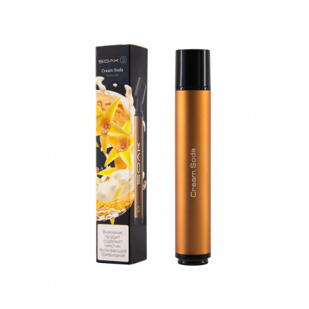 SOAK S 2500тяг (Cream Soda (Крем сода), 2500 тяг)