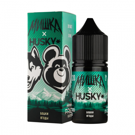 Жидкость Husky Мишка (Salt TX) 30ml 20mg (Бошки-Ягоды, Hard)