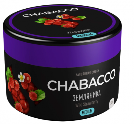 Chabacco 50г (Medium, Земляника)