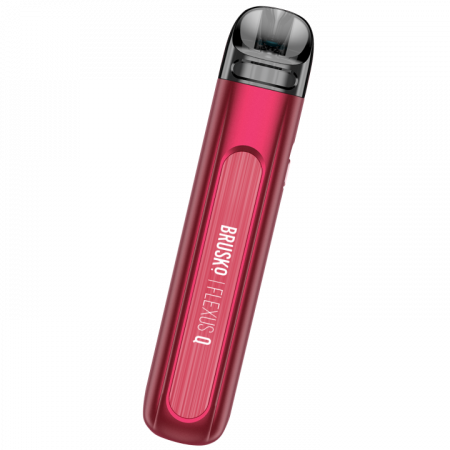POD-система Brusko FLEXUS Q (Red (Красный), 700 mAh, 18 W, 2 мл, Датчик затяжки, кнопка)