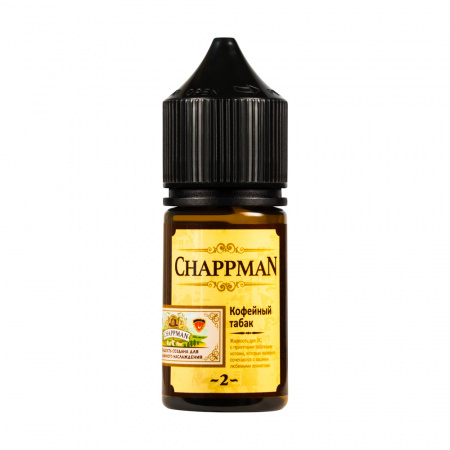 Жидкость Chappman salt 30ml 20mg (Кофейный табак, Light)
